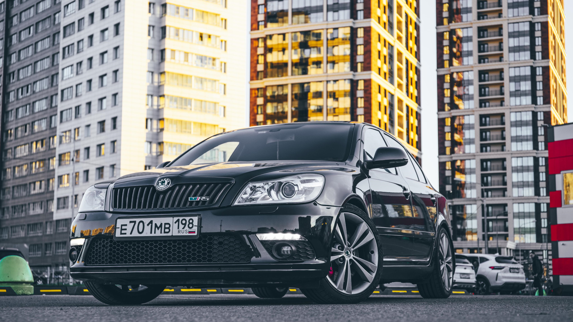 Skoda Octavia RS A5 Mk2 2.0 бензиновый 2012 | Black на DRIVE2