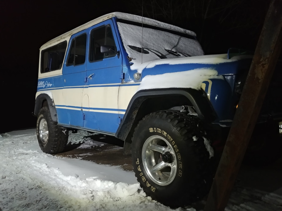 Photo from the logbook UAZ 3153