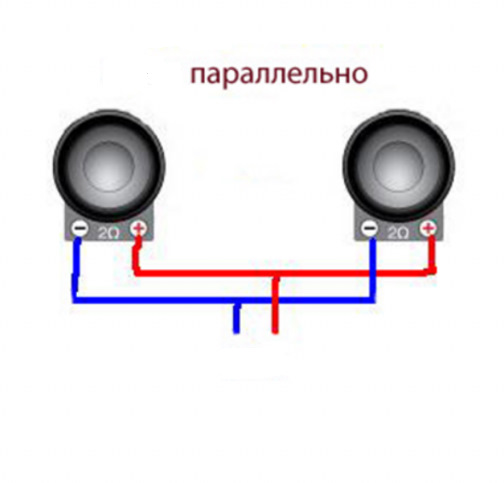 Схема подключения сабвуферов 2