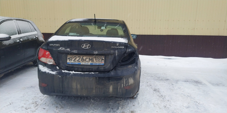 Вода в фаре и пробег — Hyundai Solaris (1G), 1,6 л, 2013 года | своими ...
