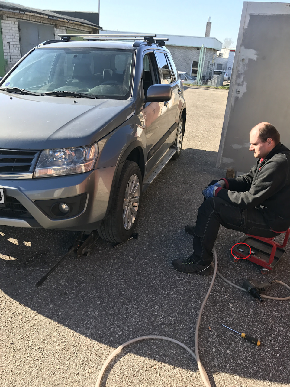 Потерял единственный ключ-головку от секретки :(( — Suzuki Grand Vitara ...