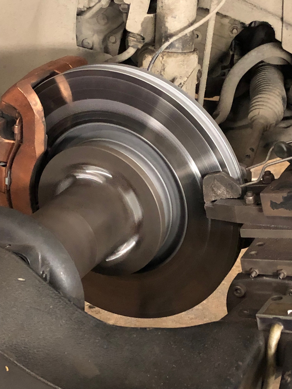 как новый диск оказался кривым? — Ford Mondeo IV