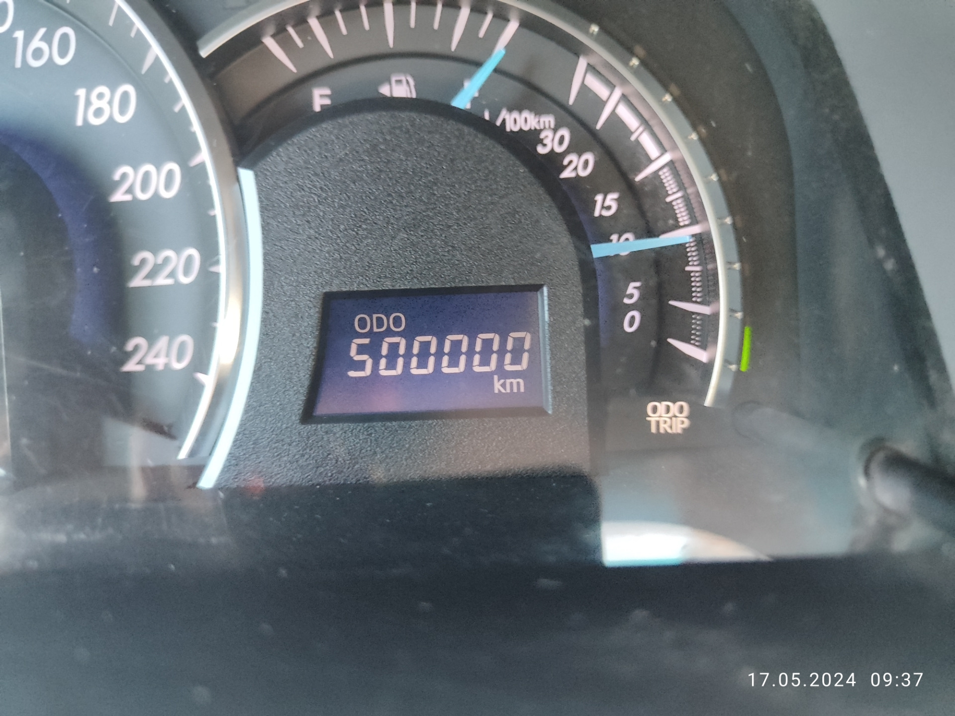 итог проезда за + 500 000 — Toyota Camry (XV50), 2,5 л, 2012 года |  наблюдение | DRIVE2