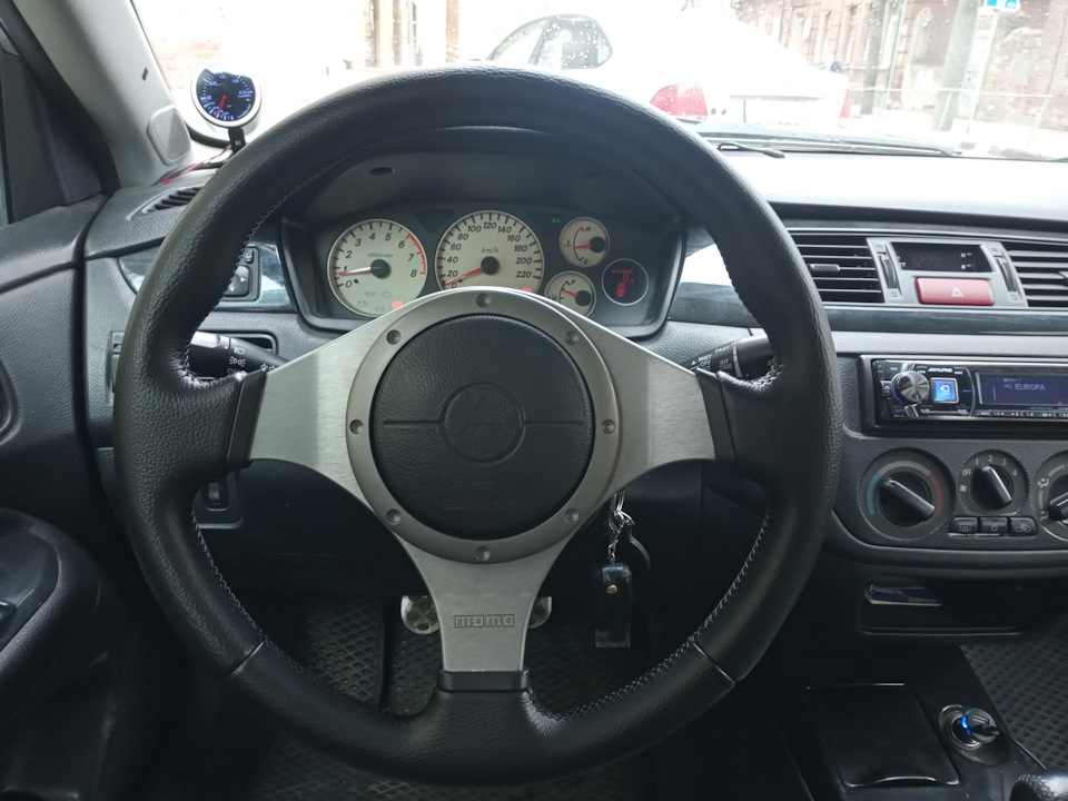 Перетяжка руля. — Mitsubishi Lancer IX, 1,8 л, 2004 года | стайлинг ...