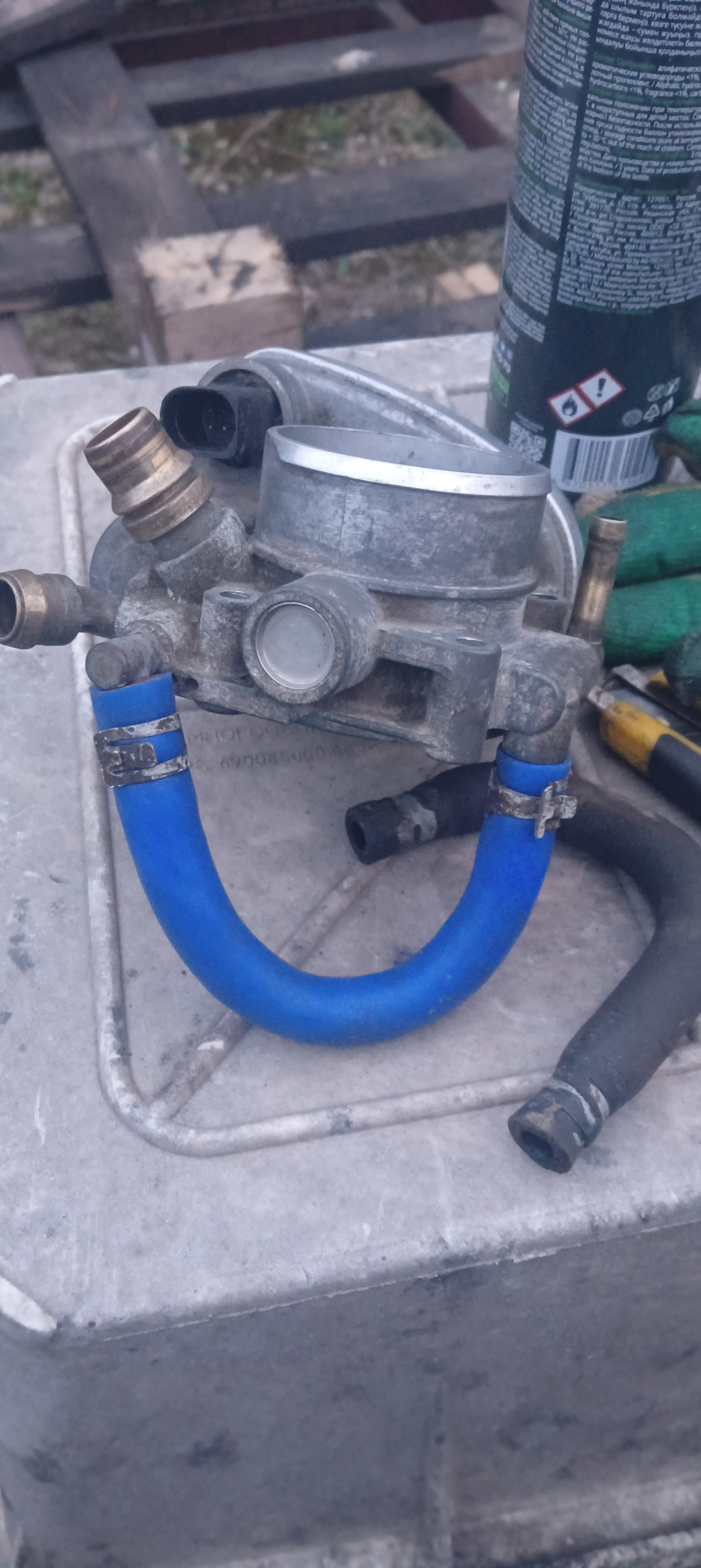 Подогрев дроссельной заслонки — Opel Vectra C, 1,8 л, 2008 года ...