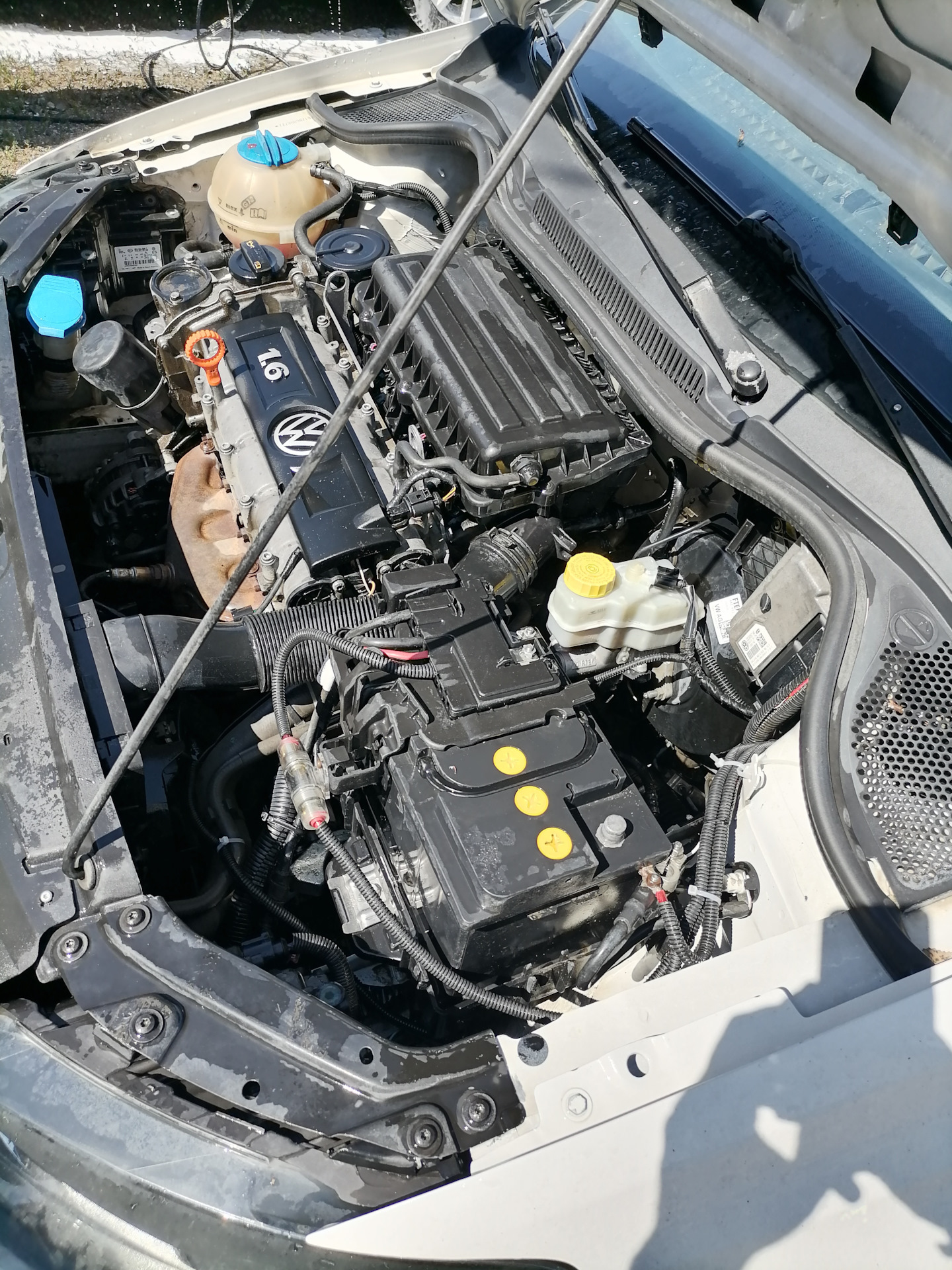 ТО 144000км — Volkswagen Polo Sedan, 1,6 л, 2010 года | своими руками ...