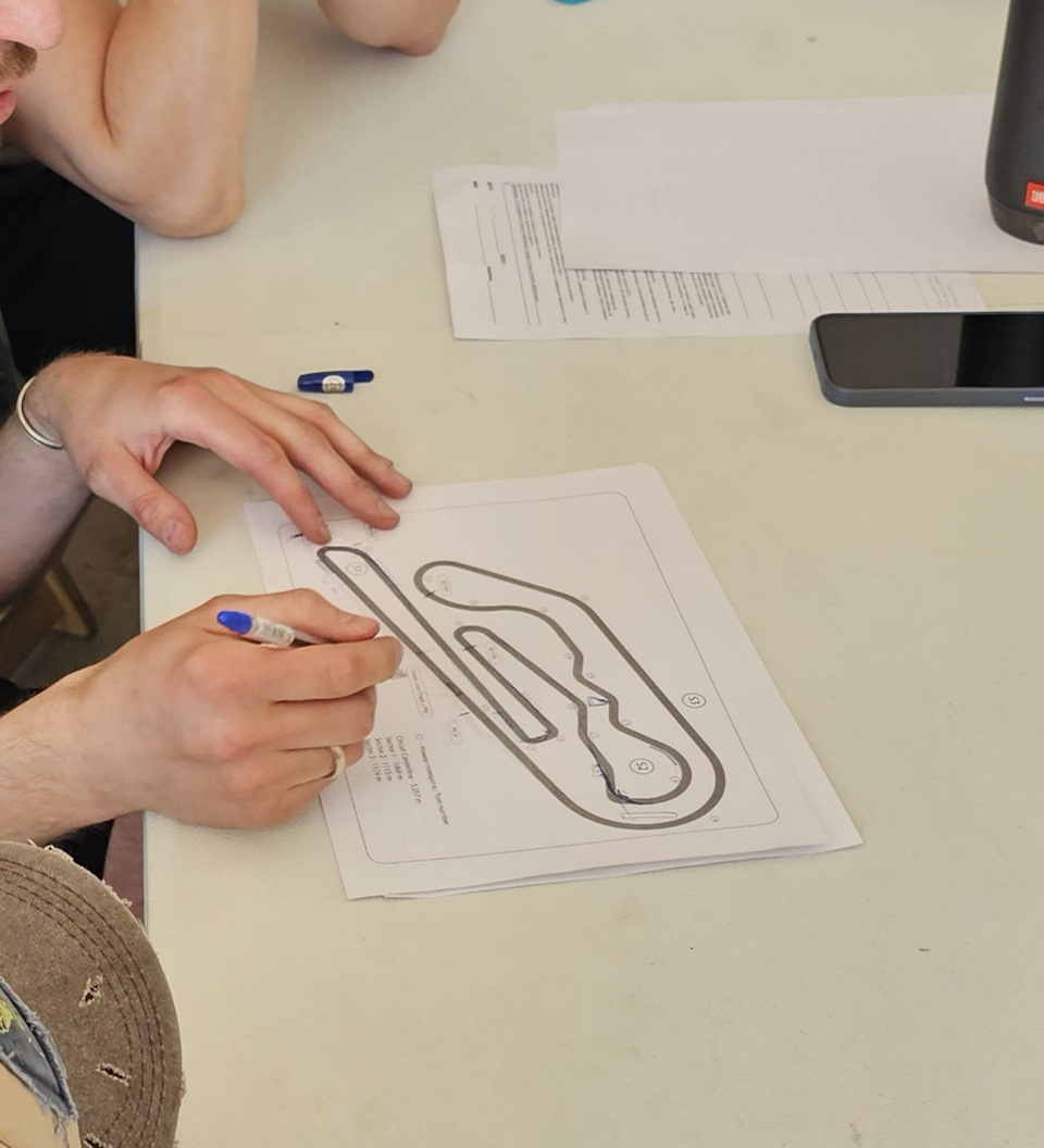 Поприсутствовал на командном инструктаже по треку — Lada Гранта Лифтбек (2G)