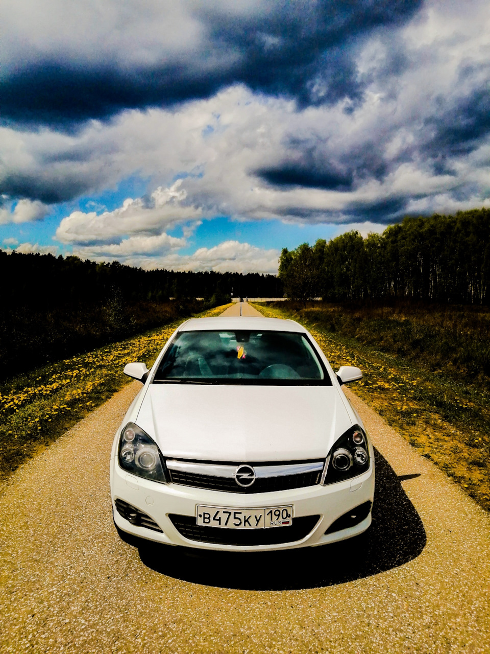 Opel astra главная дорога