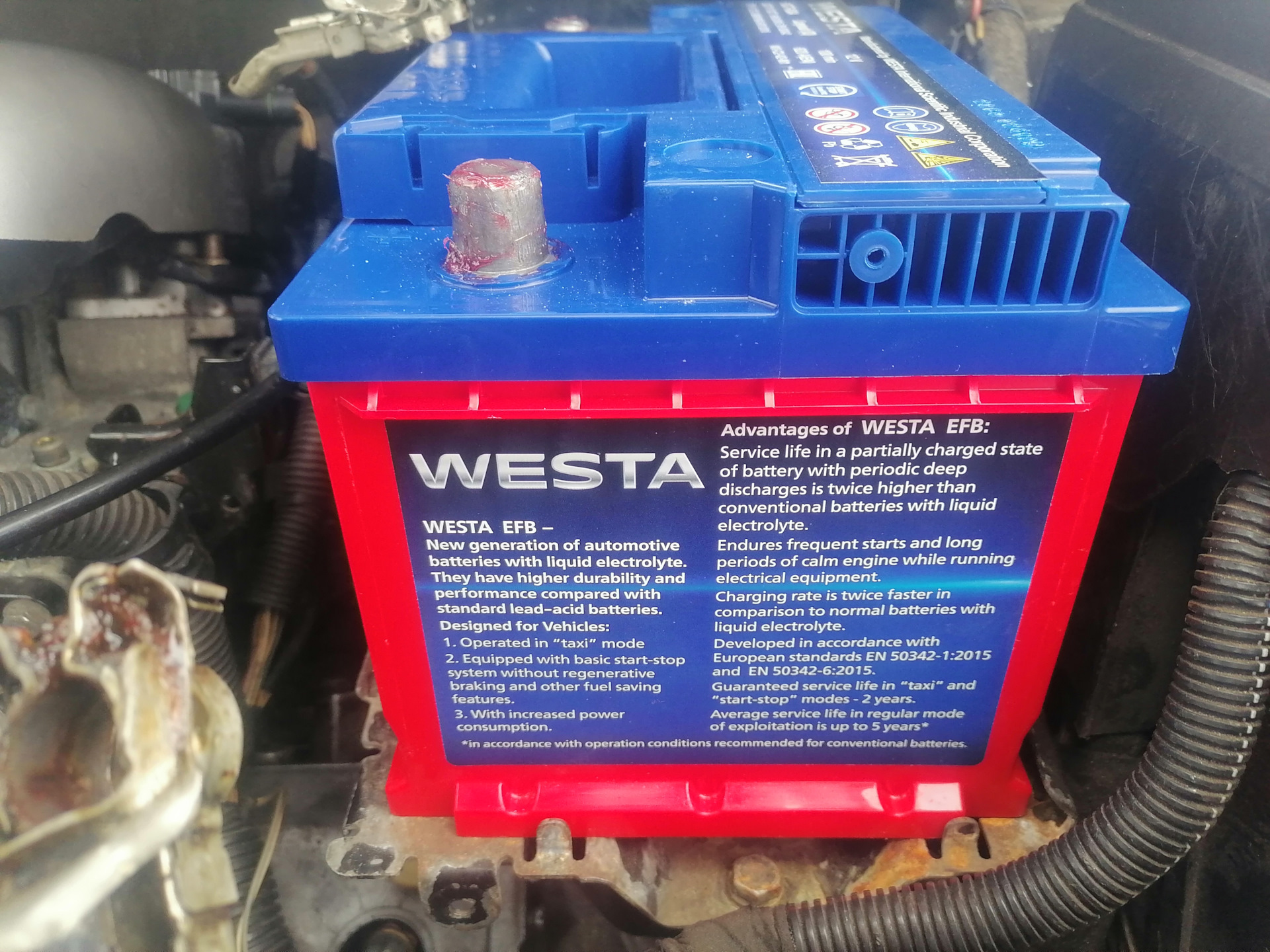 Westa korea efb. Carbon Boost 2.0 EFB 100 А/Ч. Как расшифровыется на аккумуляторе Westa Red 2022 года какова он года.