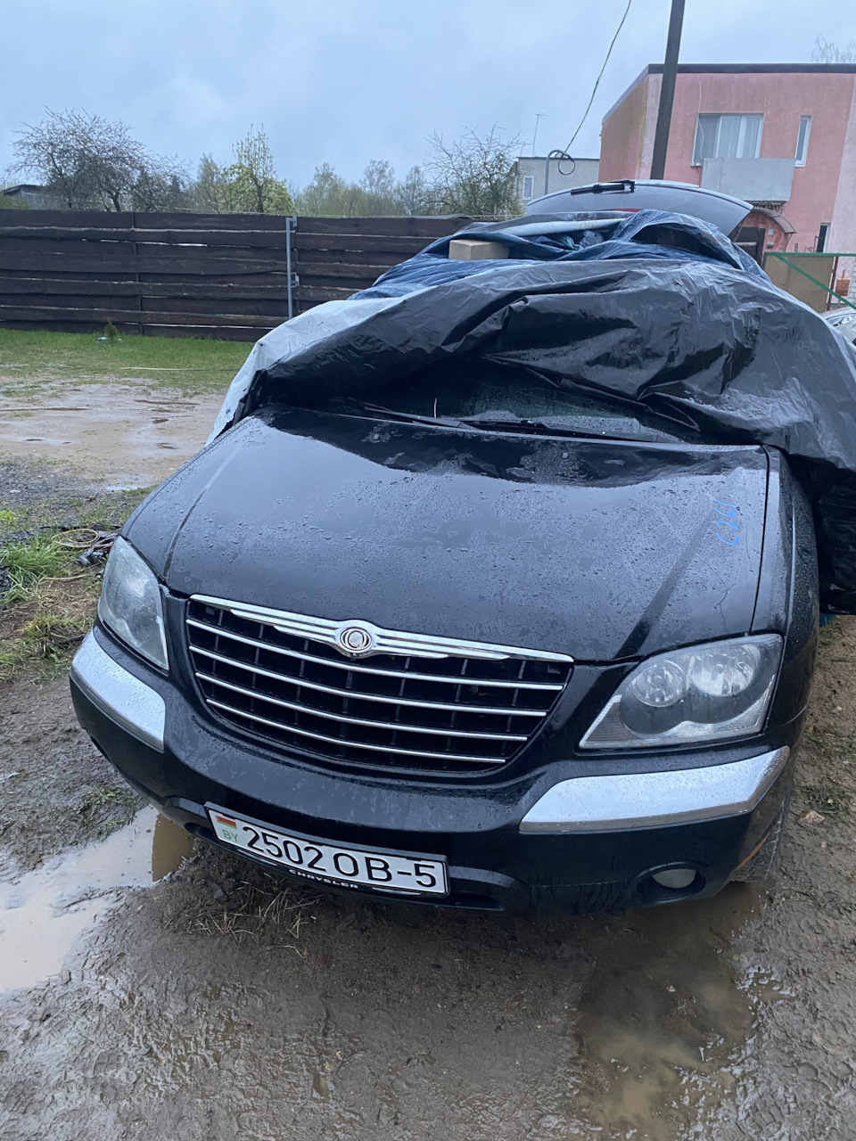 Ехал я никого не трогал… — Chrysler Pacifica (1G), 3,5 л, 2005 года |  кузовной ремонт | DRIVE2