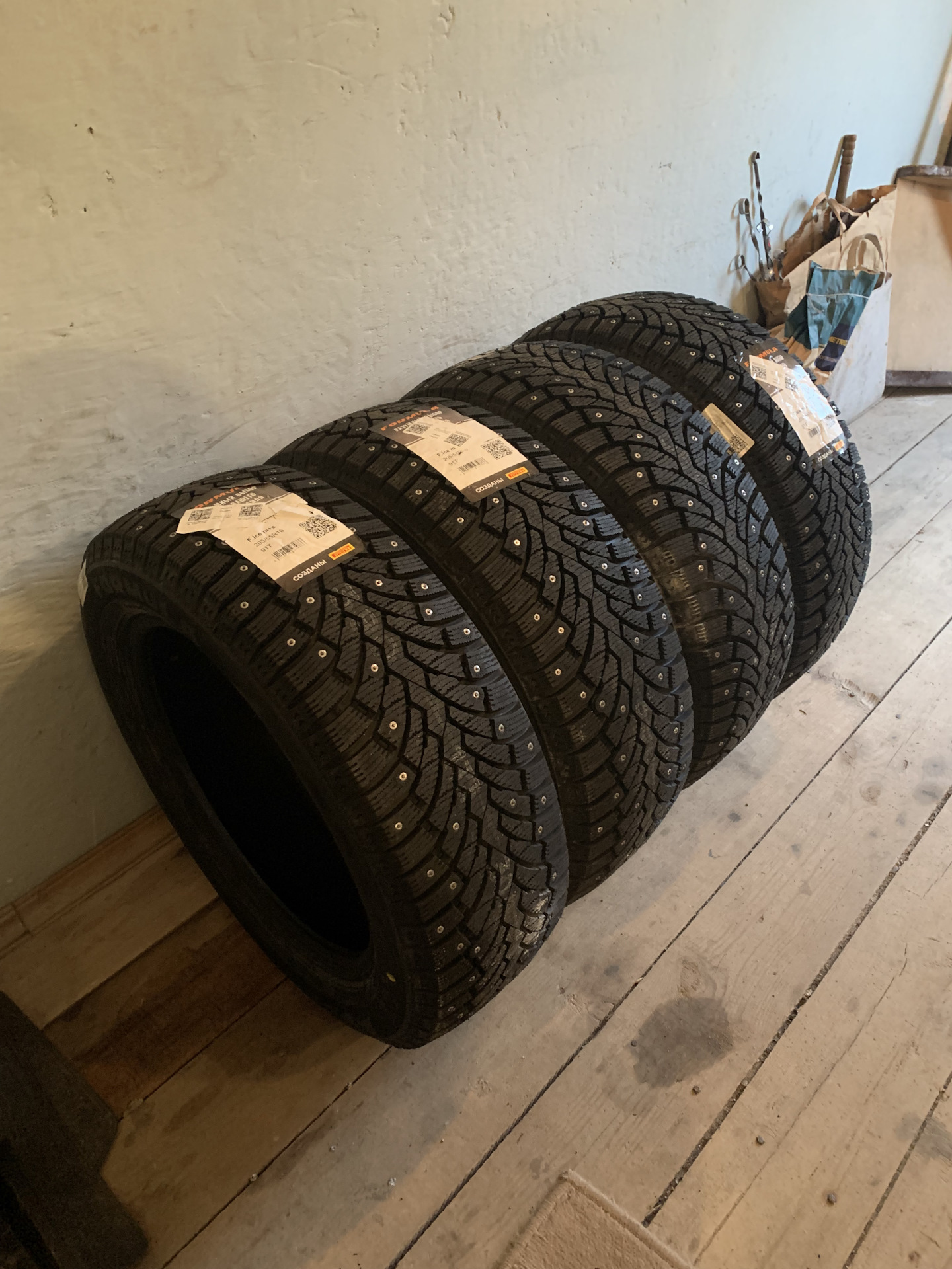 4️⃣1️⃣ Новая зимняя резина Pirelli Formula ice — Ford Focus Sedan II, 1 ...