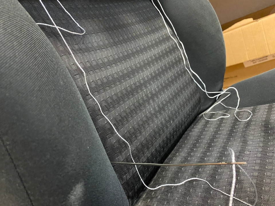 Установка каркасных чехлов — Toyota Corolla (140/150), 1,6 л, 2008 года ...