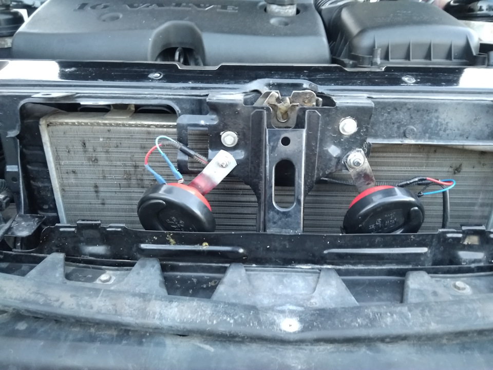 Замена штатного звукового сигнала и не только) — Lada Приора седан, 1,6 ...