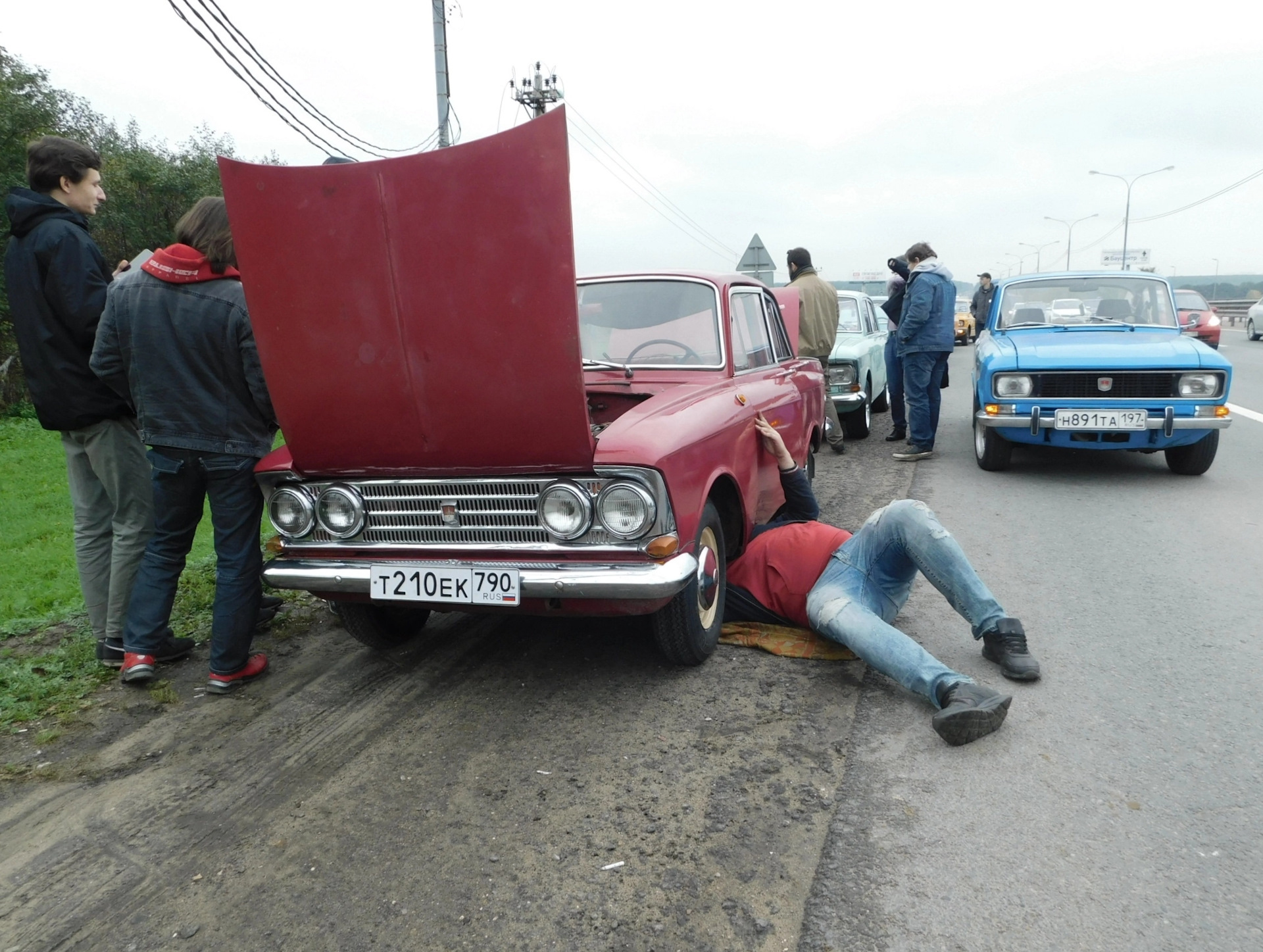 Первый выезд — первый обсёр. Закрытие сезона не сложилось. — Москвич ...