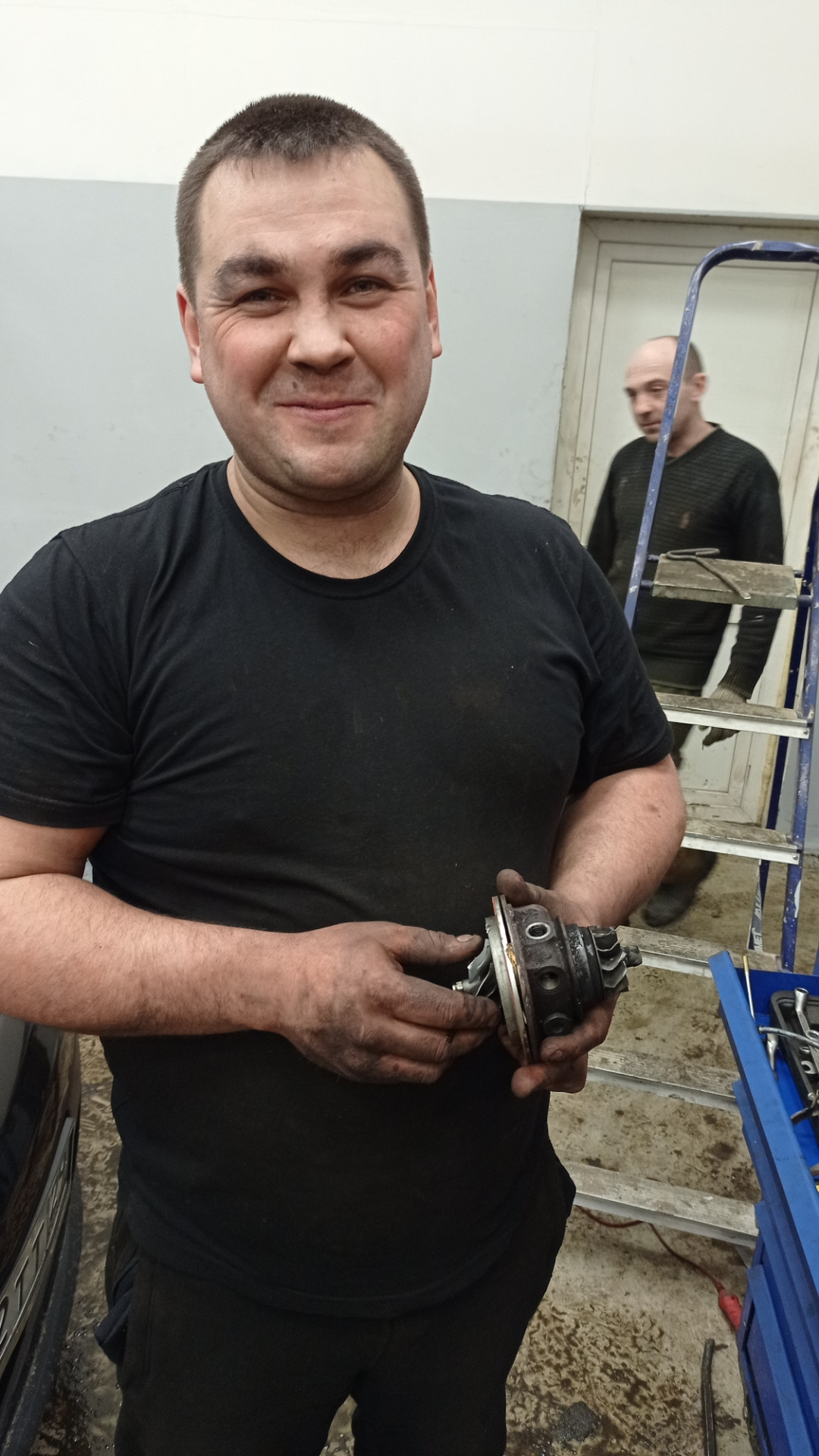 Замена картриджа без снятия турбины. — Mazda CX-7, 2,3 л, 2009 года ...