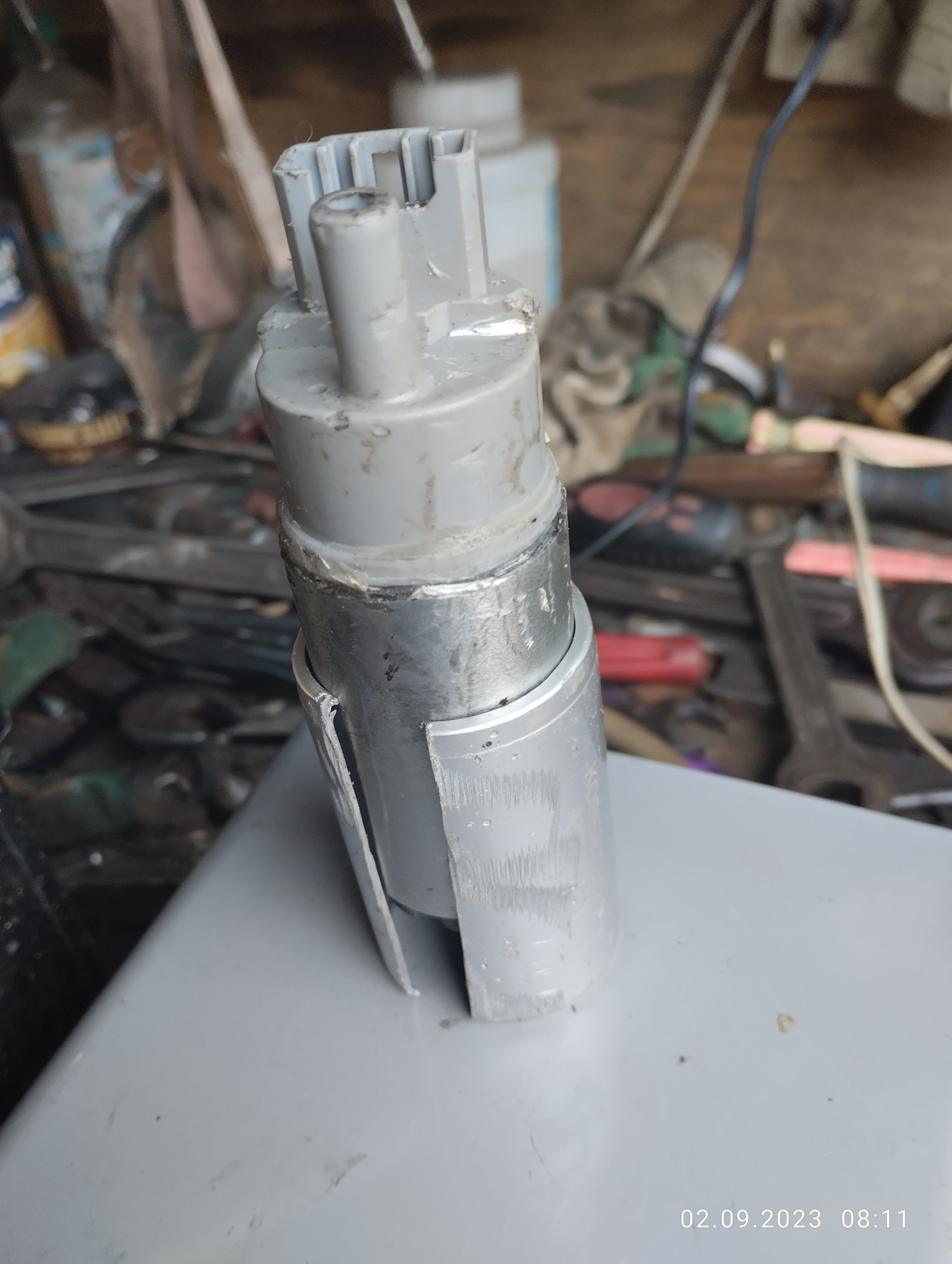 Ремонт нового дефектного электробензонасоса. — Skoda Fabia Mk1, 1,4 л ...