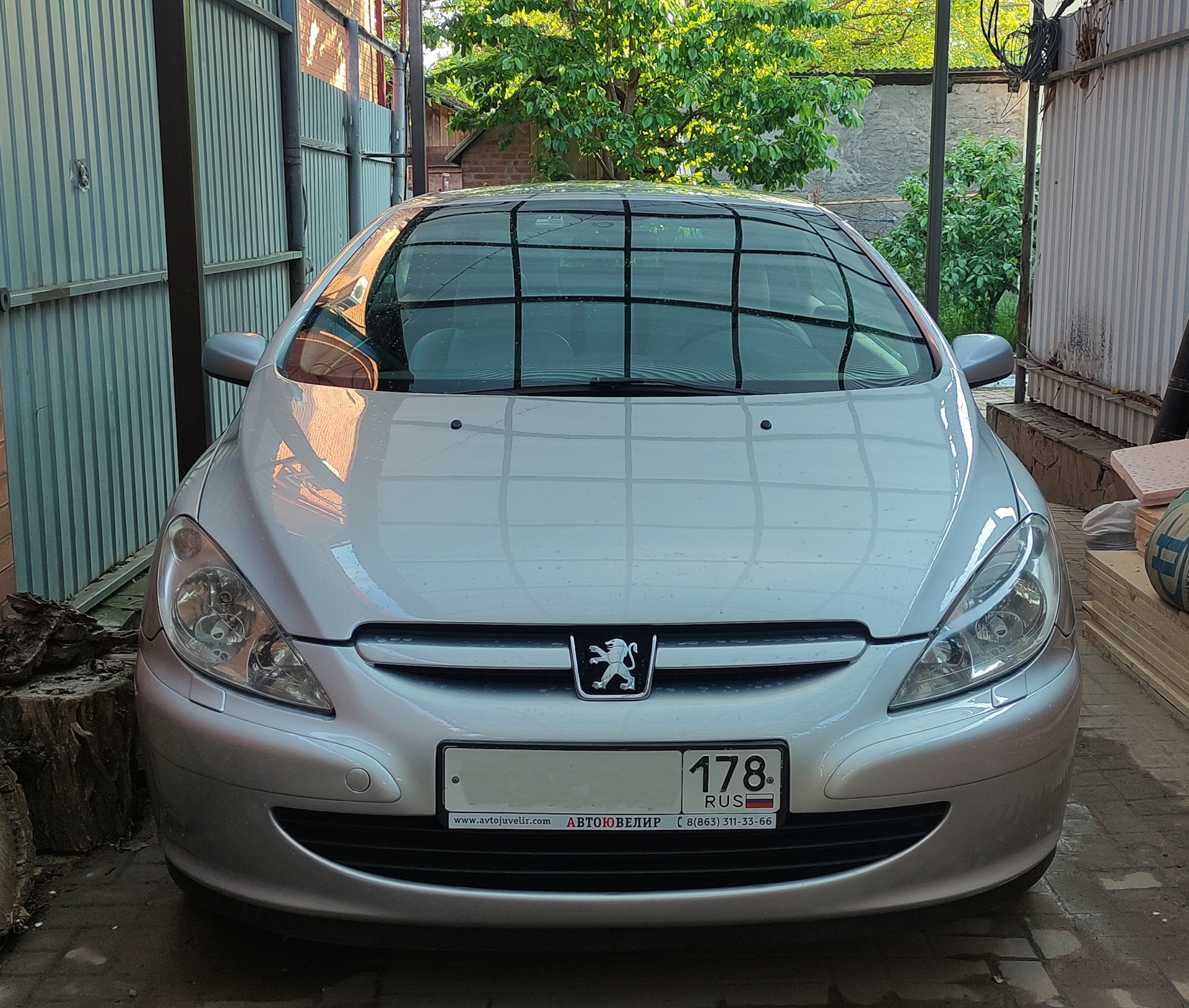 Сага о камне — Peugeot 307 CC, 2 л, 2004 года | кузовной ремонт | DRIVE2