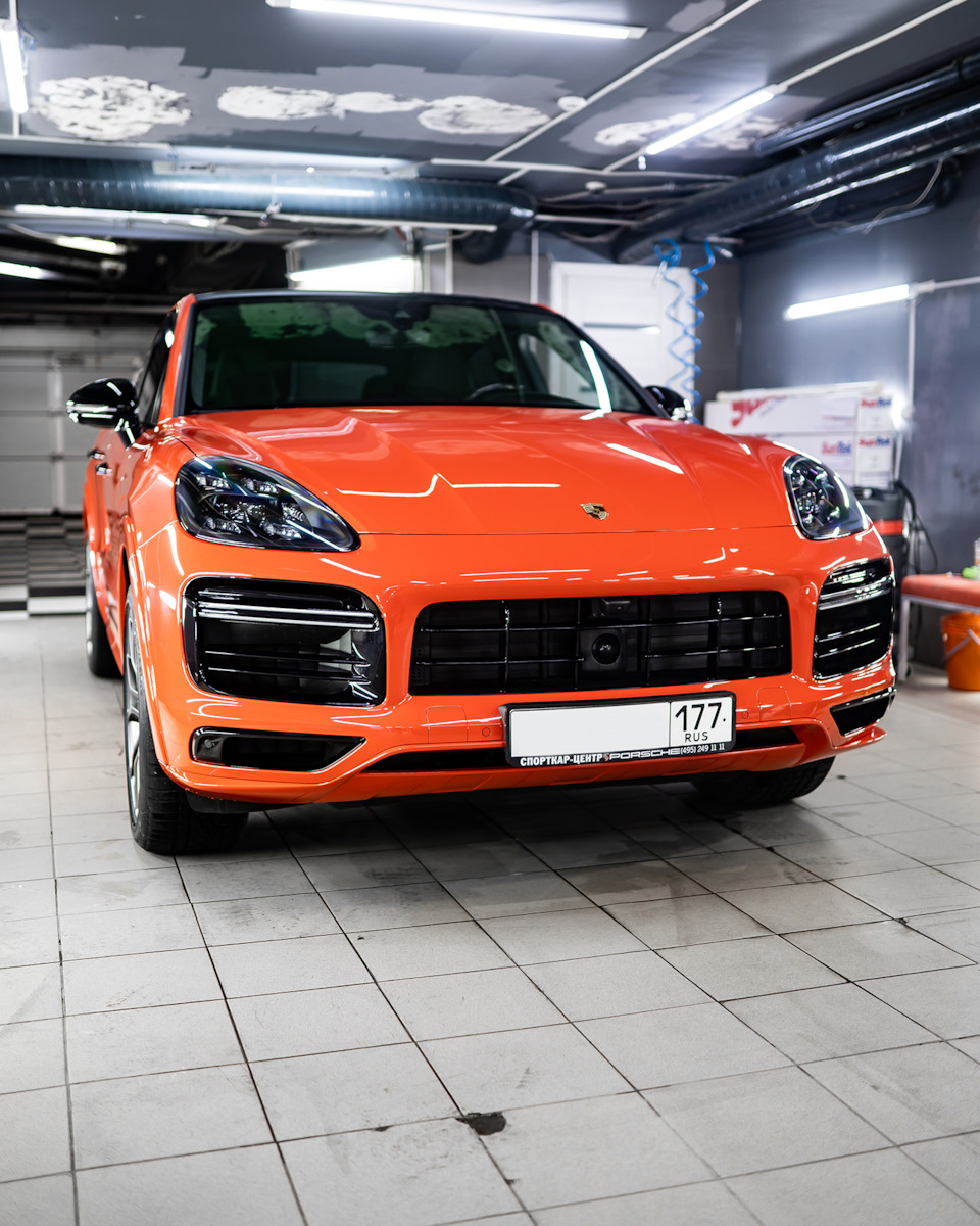 Porsche Cayenne Turbo: Бронирование зоны риска. — MRE Detailing на DRIVE2