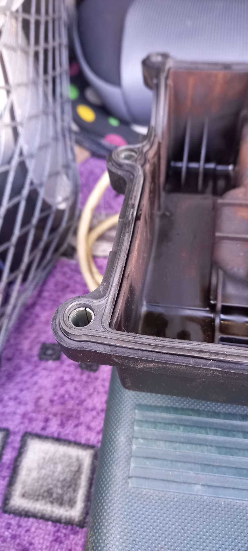 Замена прокладки клапанной крышки — Hyundai Elantra (3G), 1,6 л, 2005 ...