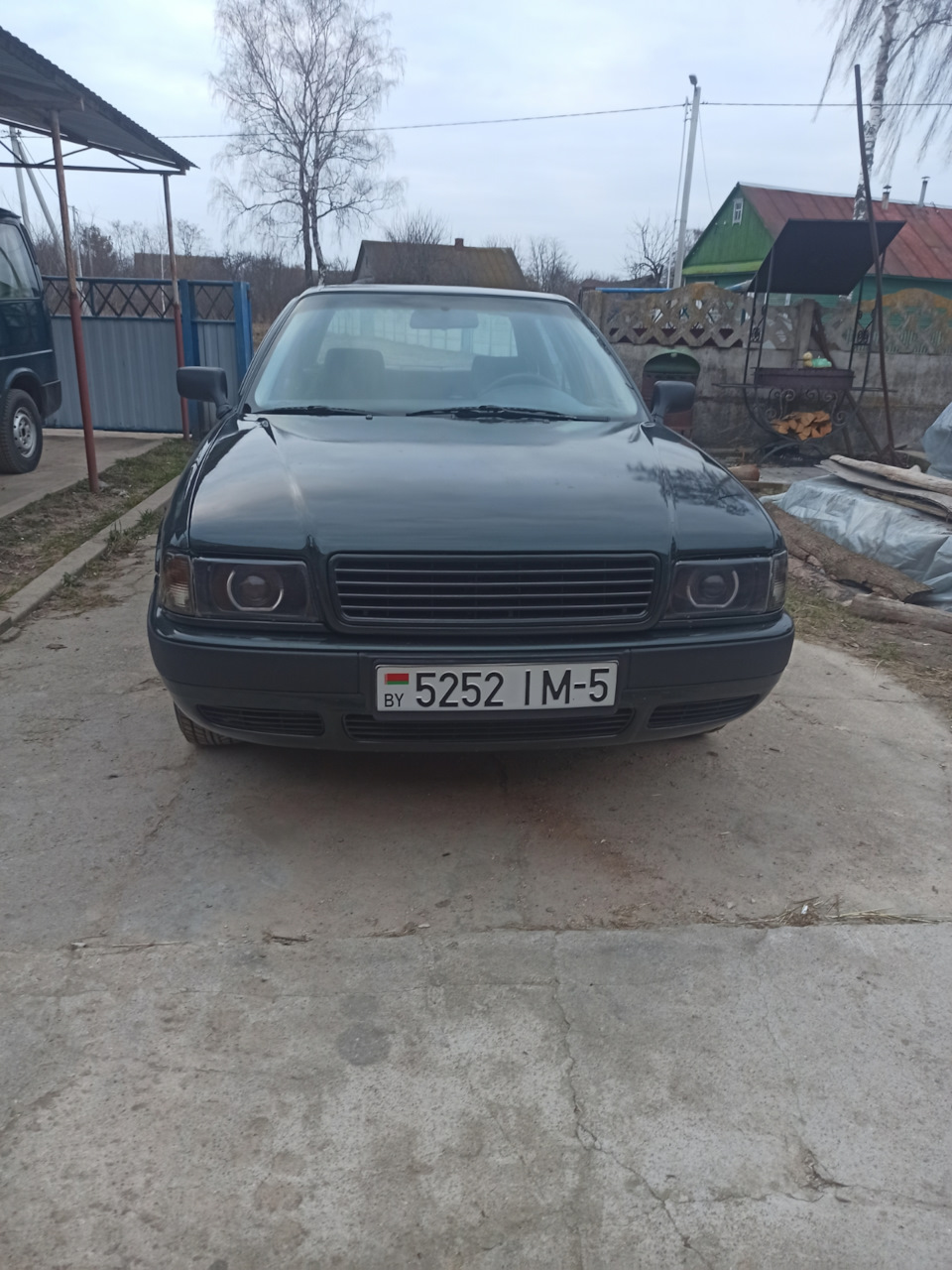 Решетка без значка — Audi 80 (B4), 2 л, 1993 года | аксессуары | DRIVE2