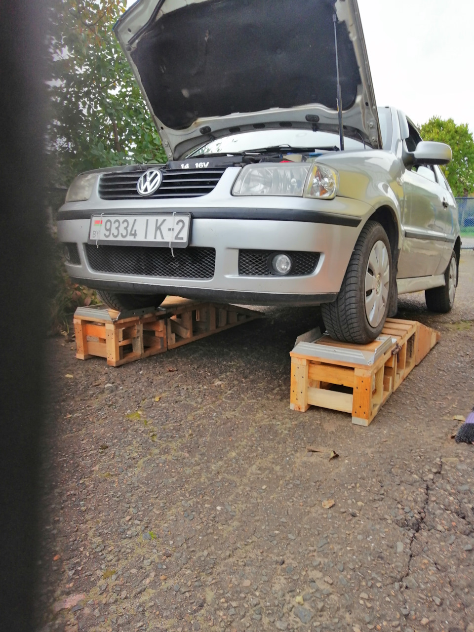 Мини эстакада своими руками — Volkswagen Polo Mk3, 1,4 л, 2001 года | своими  руками | DRIVE2