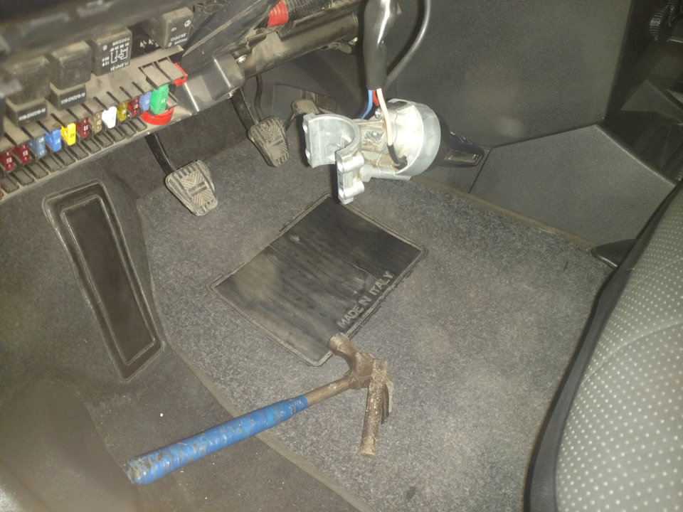 Замок зажигания — Lada Приора седан, 1,6 л, 2011 года | своими руками ...