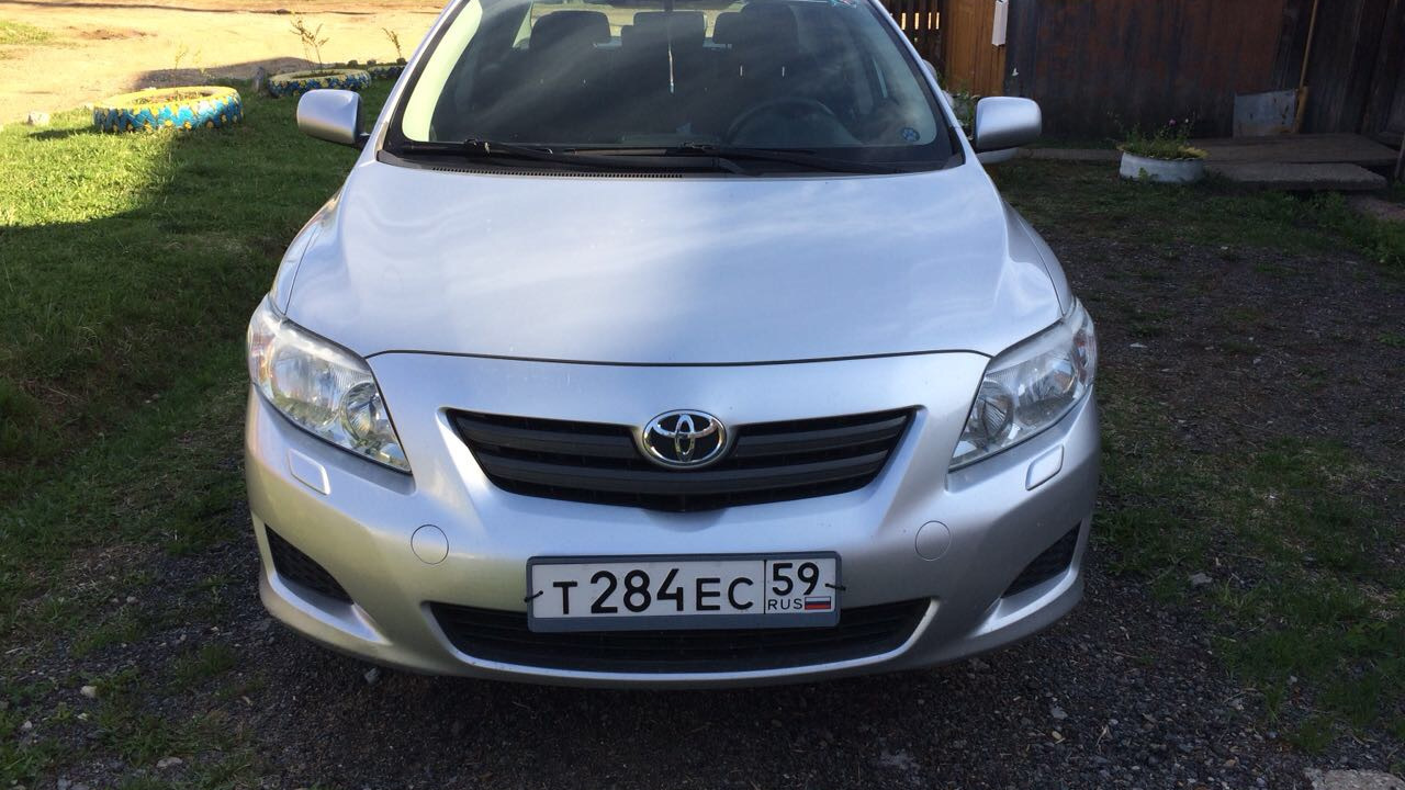 Toyota Corolla (140/150) 1.6 бензиновый 2007 | Стоковая 1.6 ручка на DRIVE2