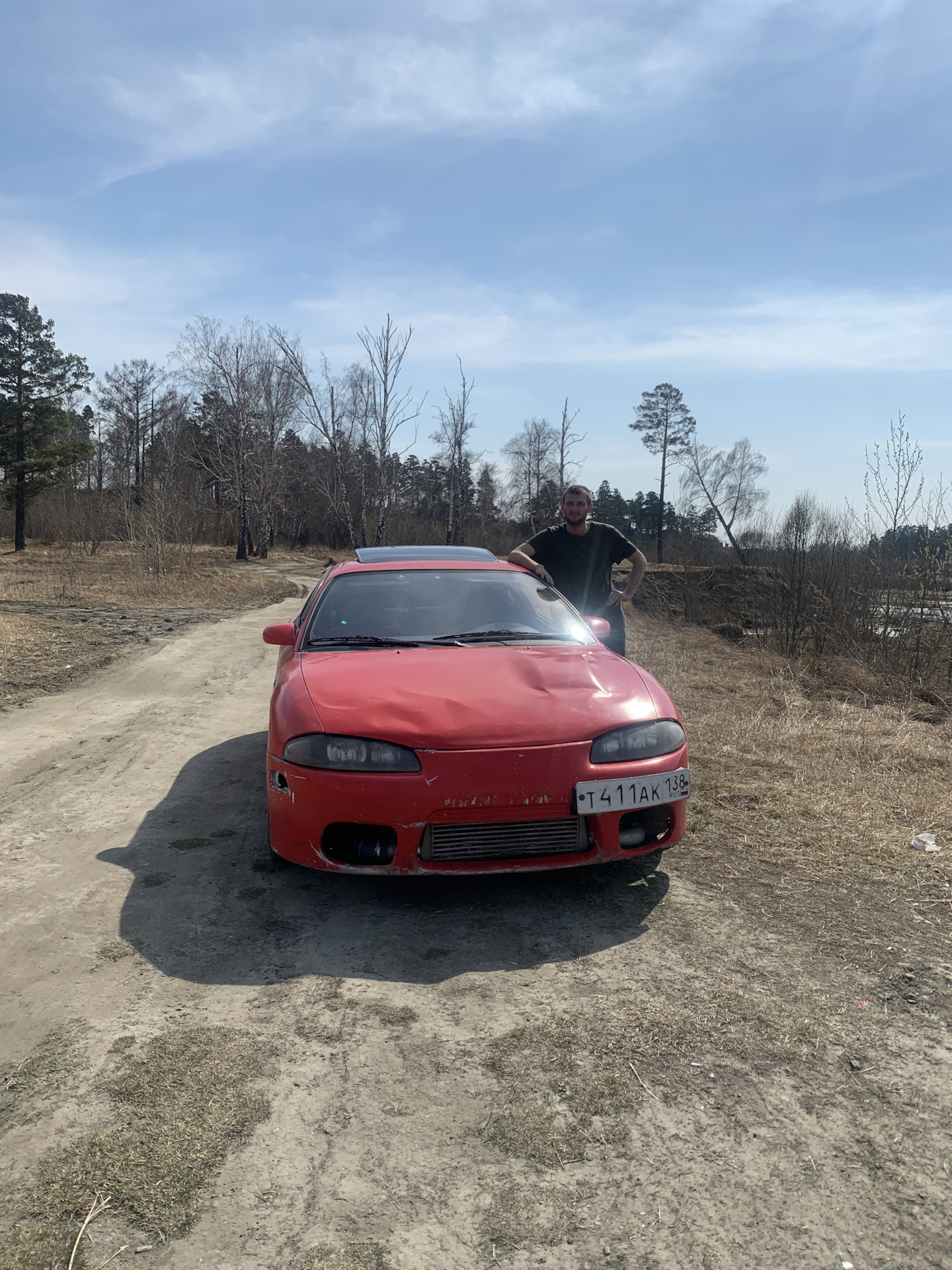 Горбатый капот — Mitsubishi Eclipse (2G), 2,5 л, 1997 года | тюнинг ...