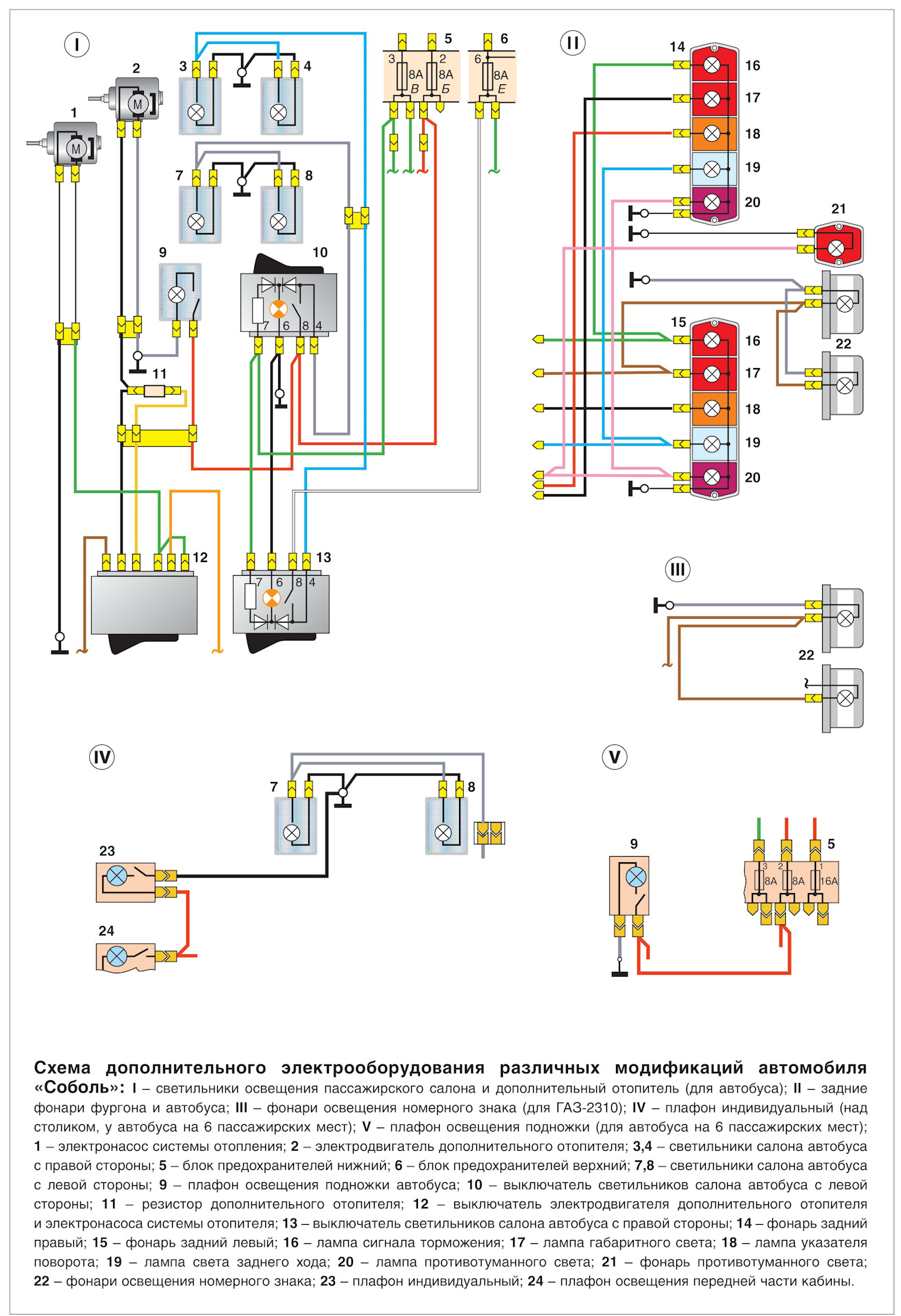 Схема газель 33021 электрическая схема