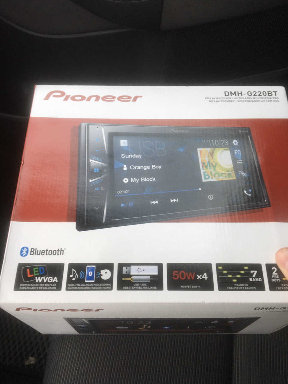 Магнитола Pioner — Volkswagen Golf Mk5