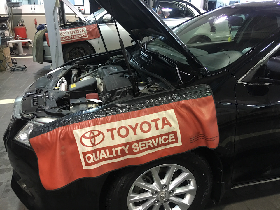 Замена масла в АКПП — Toyota Camry (XV50), 2 л, 2013 года | визит на ...