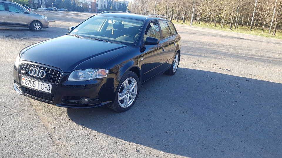 Переход с 18 на17 — Audi A4 Avant (B7), 2 л, 2007 года | колёсные диски ...