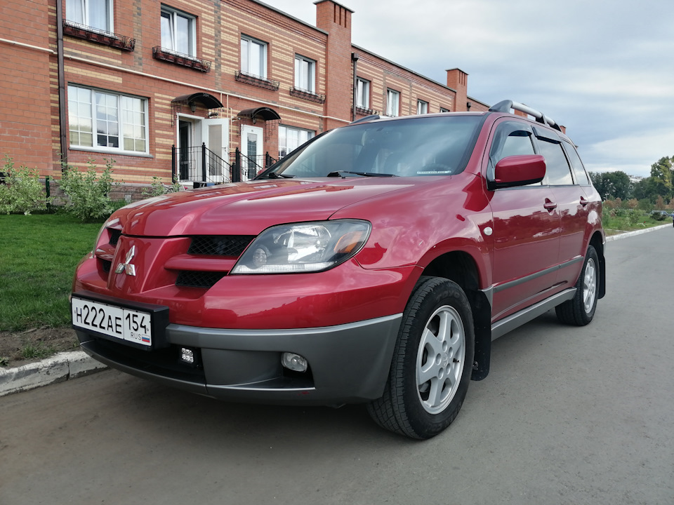 Mitsubishi outlander 2004 главная дорога