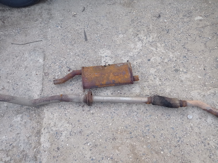 Замена дымохода — Toyota Estima Lucida, 2,2 л, 1995 года | своими ...