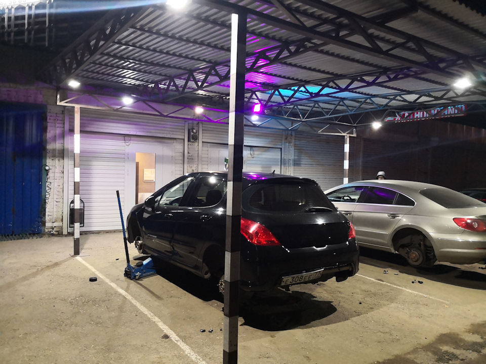 Это лучший шиномонтаж, который случался в моей жизни! — Peugeot 308 (1G ...