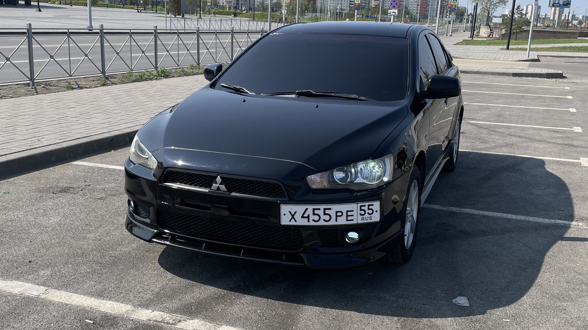 Mitsubishi Lancer X 1.8 бензиновый 2008 | Черная бестия на DRIVE2