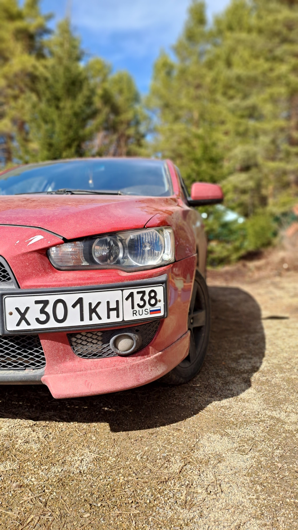 Делимся конфигами по подвеске — Mitsubishi Lancer X, 1,5 л, 2007 года