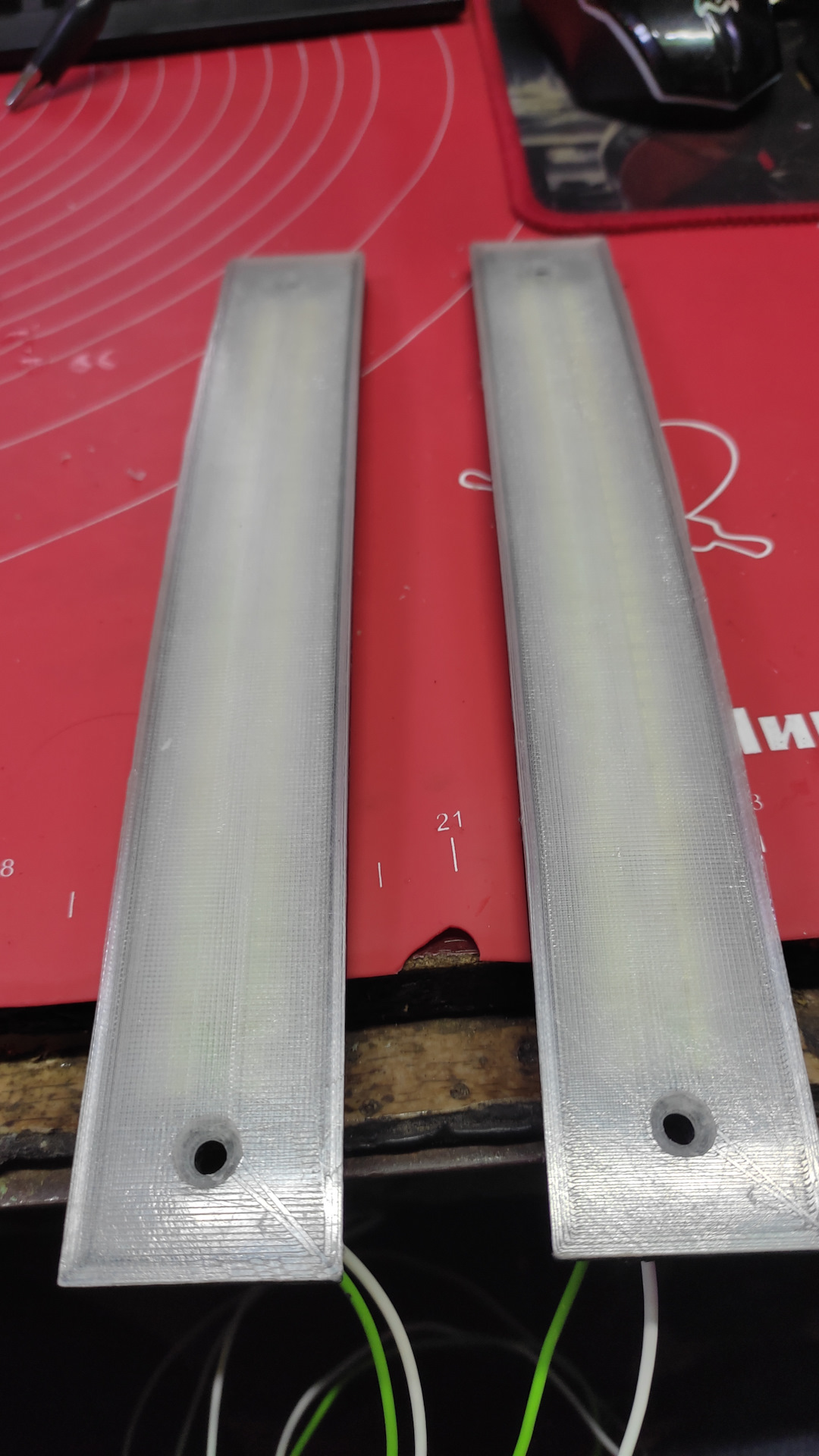 Самодельные дневные ходовые огни. — Renault Laguna II, 1,6 л, 2001 года ...