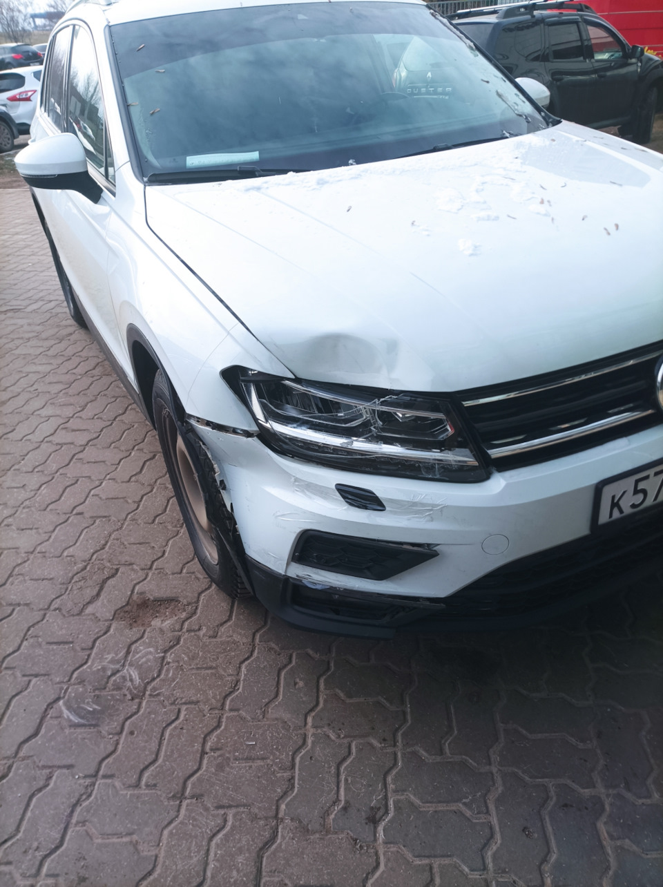 Беспредельная оценка ущерба. Начало сериала. — Volkswagen Tiguan (2G), 1,4  л, 2020 года | ДТП | DRIVE2