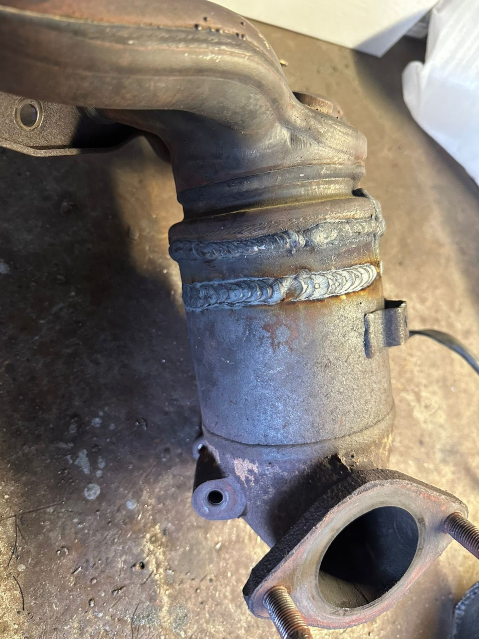 Установка универсального катализатора Хендай Соната 2018 г.в. в ВАМ ...