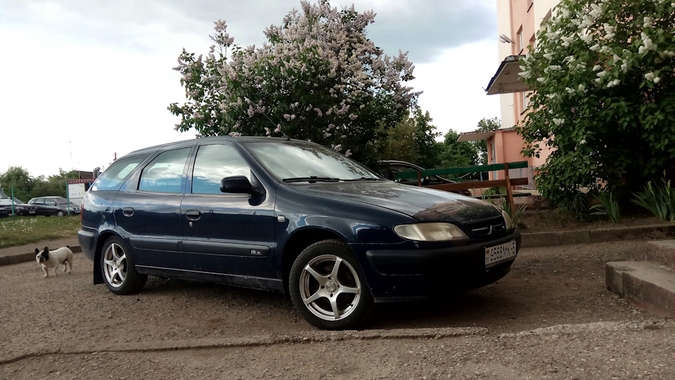 Решетки воздуховодов и антифриз. — Citroen Xsara Picasso, 2 л, 2002