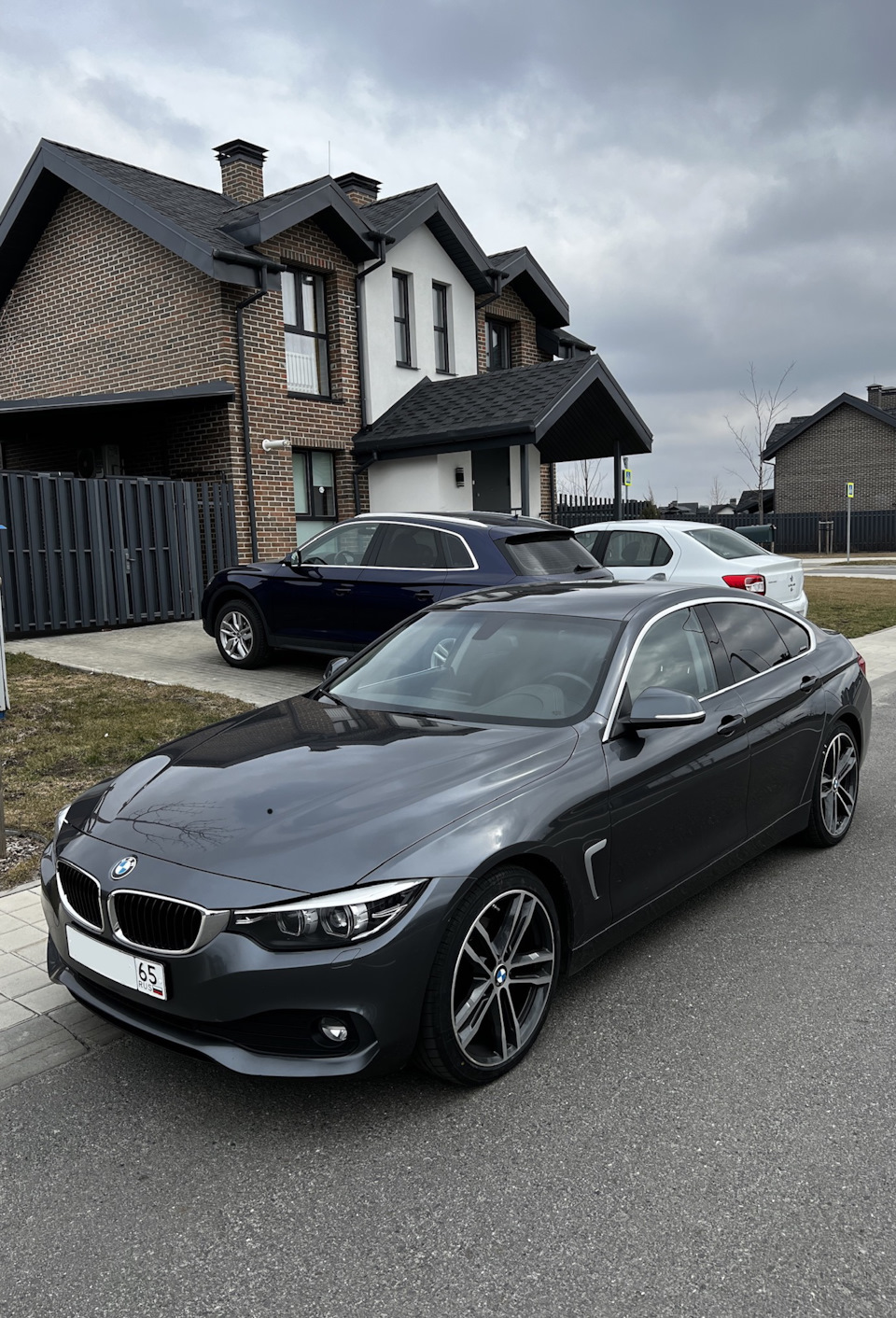 Натянул бархатные тяги — BMW 4 series Gran Coupe (F36), 2 л, 2018 года ...