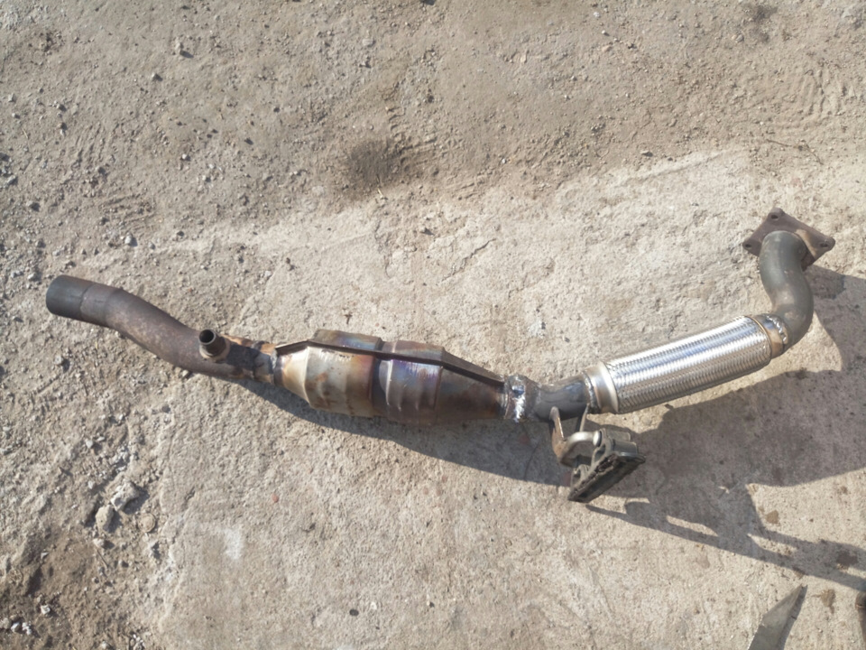 Заменил гофру — Skoda Octavia Combi A4 Mk1, 2 л, 2003 года | своими ...