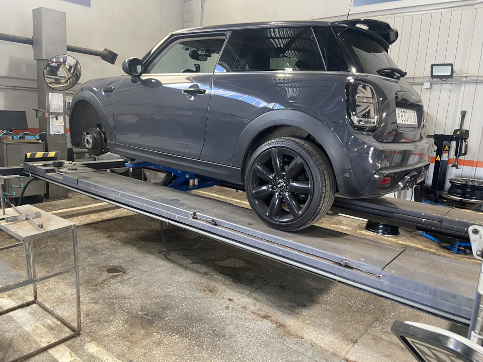 Переобул резину — MINI Cooper S Mk III, 2 л, 2014 года | шины | DRIVE2