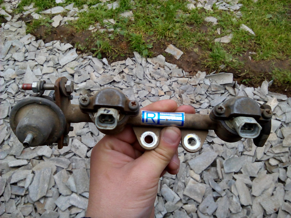 Колхозный стенд для промывки форсунок — Subaru Legacy (BD/BG/BK), 2,2 л ...