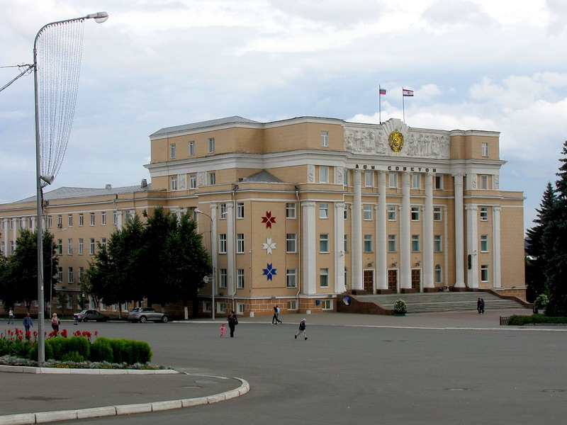 Дом союзов саранск адрес фото