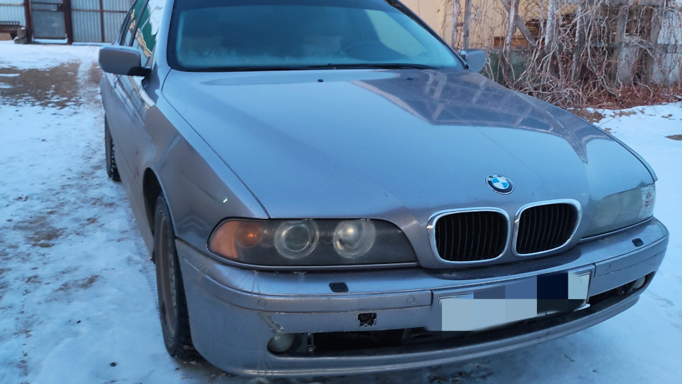 Не горит левый ангельский глаз — BMW 5 series (E39), 2,5 л, 2001 года ...