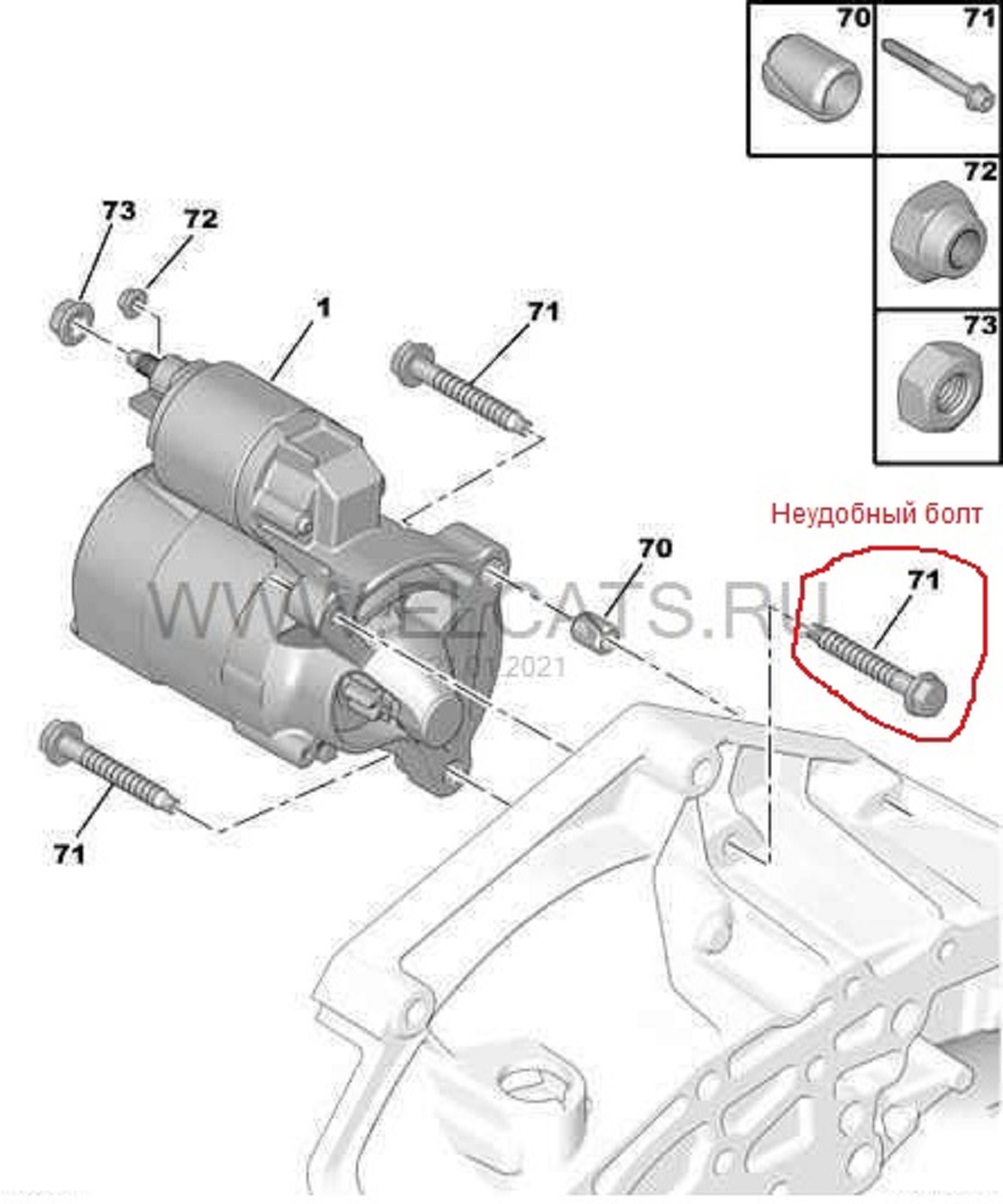 Ремонт стартера Valeo D6G3 — Peugeot 206, 1,4 л, 2005 года | своими ...