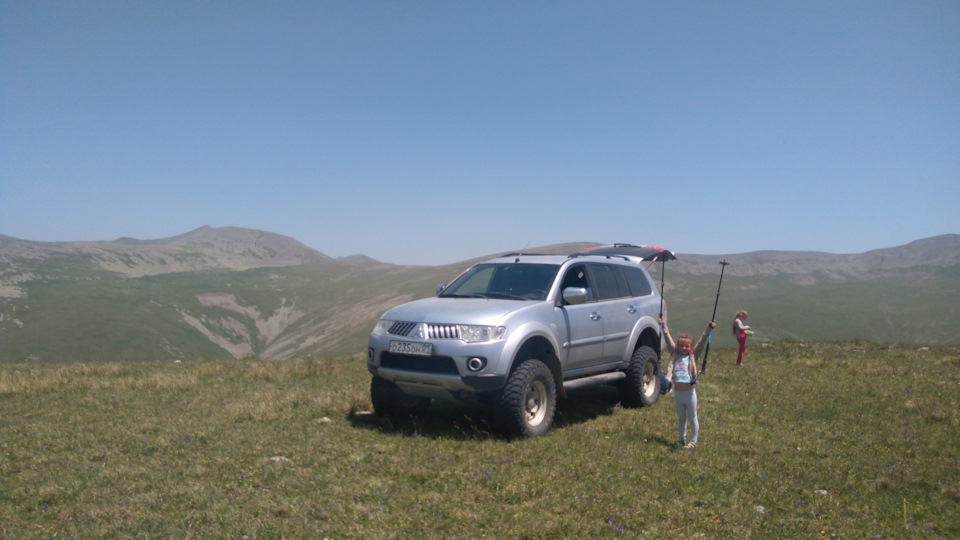 Север Армении, высота 2950м — Mitsubishi Pajero Sport (2G)