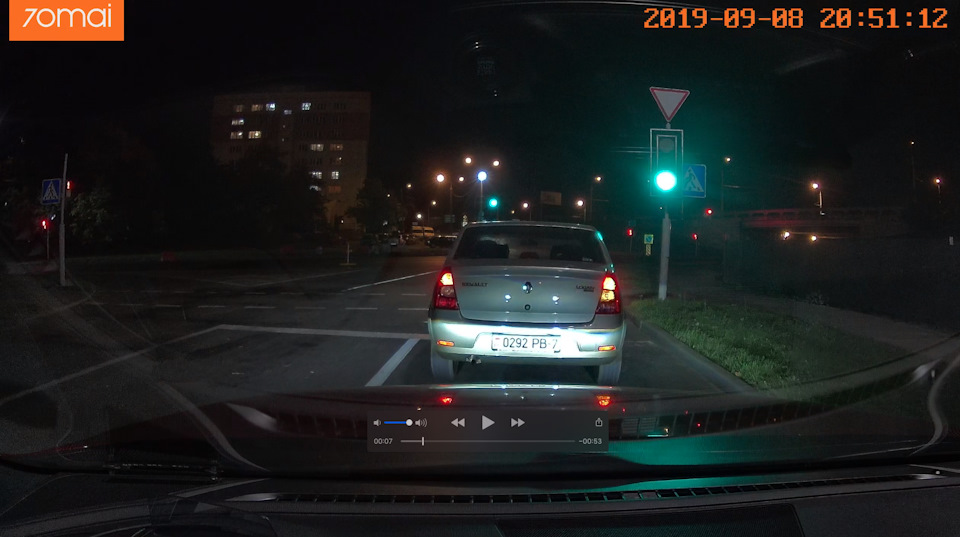 70mai dash cam pro наблюдение за припаркованным авто
